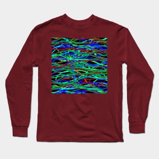 Scribbles art Long Sleeve T-Shirt